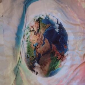 U Life Earth planet universe tapestry 63X48"